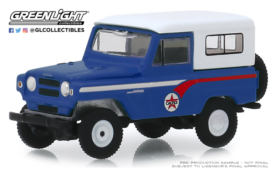 GreenLight 1:64 Running on Empty Series 9 - 1964 Nissan Patrol - Caltex 41090-B