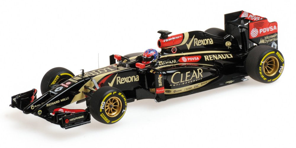 Minichamps 1:43 Lotus F1 team #8 Renault E22 Romain Grosjean 2014 417140008