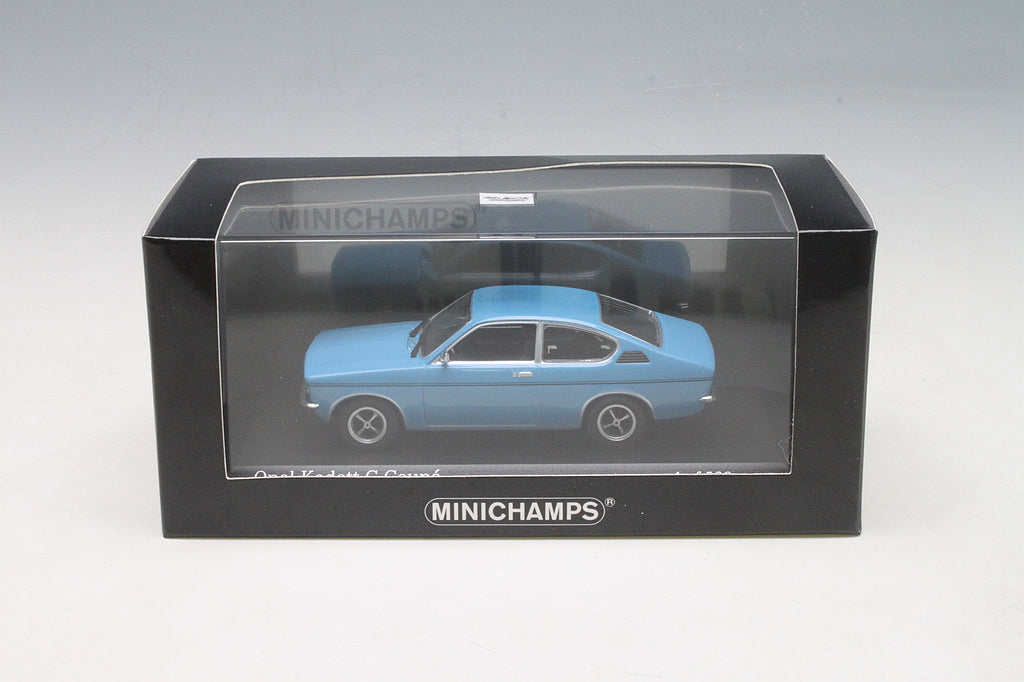 Minichamps 1:43 OPEL KADETT C COUPE 1973 BLUE 430045628