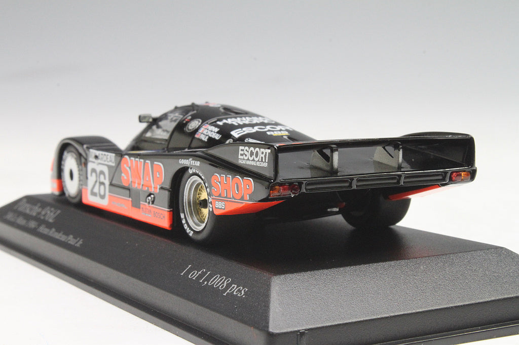 Minichamps 1:43 PORSCHE 956L ´HENN´S T-BIRD SWAP SHOP´ 24H LE MANS #26 1984 430846526