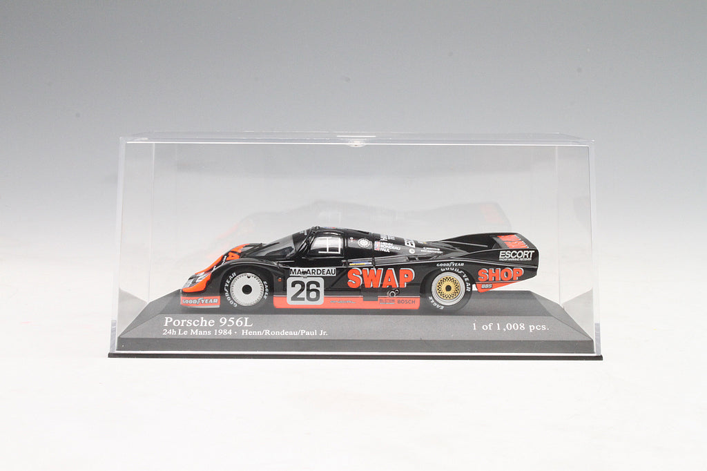 Minichamps 1:43 PORSCHE 956L ´HENN´S T-BIRD SWAP SHOP´ 24H LE MANS #26 1984 430846526