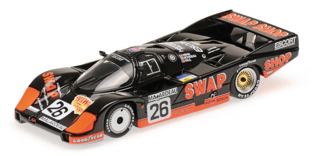 Minichamps 1:43 PORSCHE 956L ´HENN´S T-BIRD SWAP SHOP´ 24H LE MANS #26 1984 430846526