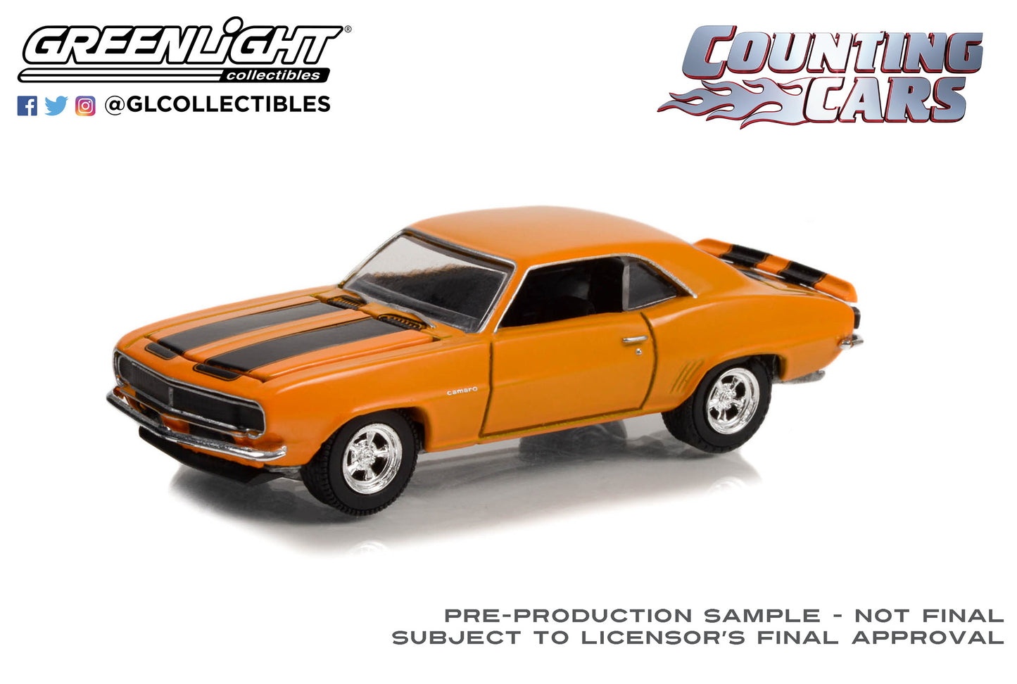 GreenLight 1:64 Hollywood Series 37 - Counting Cars (2012-Current TV Series) - 1967 Chevrolet Camaro RS 44970-F