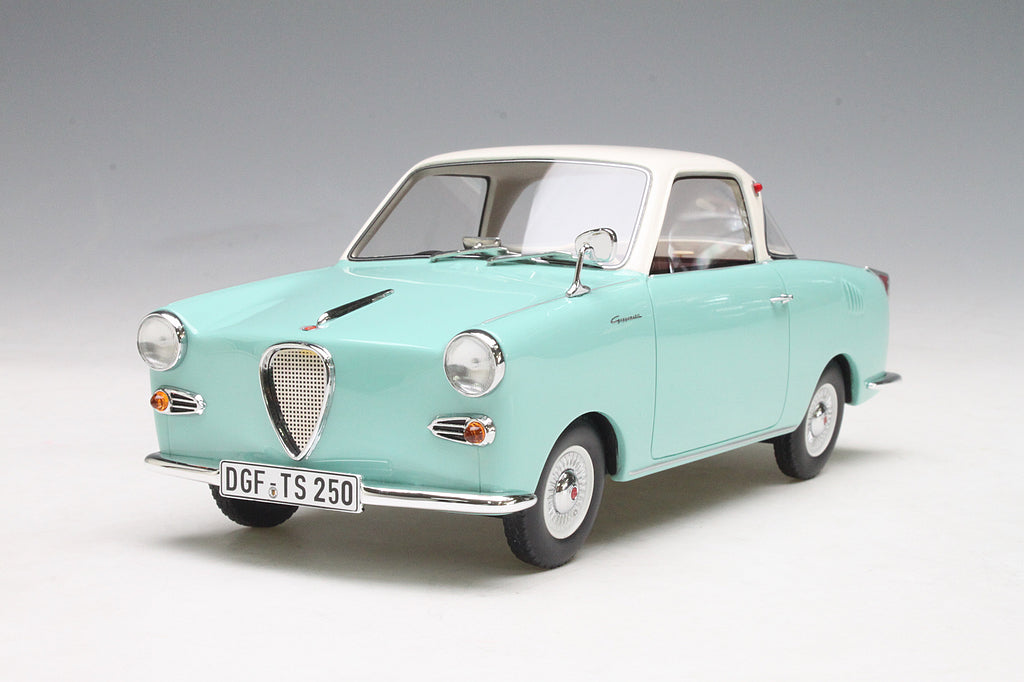 Schuco 1:18 Goggomobil Coupe TS250 Turquoise 450008300