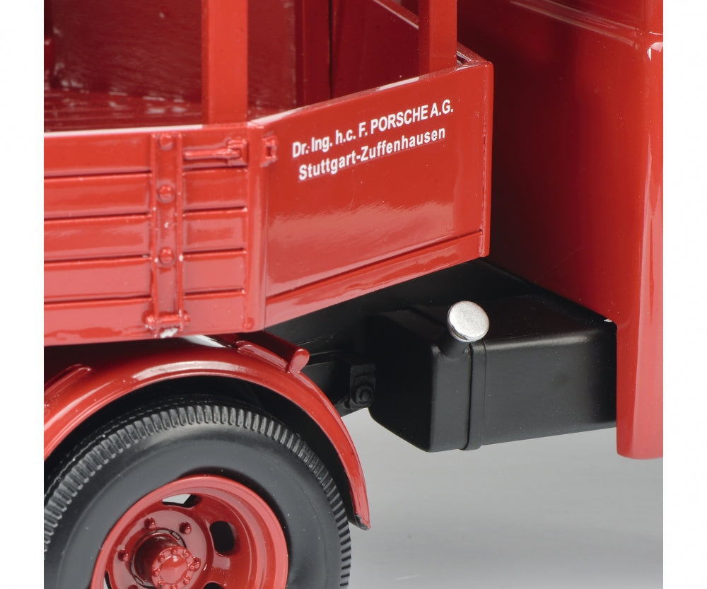Schuco 1/18 Opel Blitz racing transporter Porsche 450008400