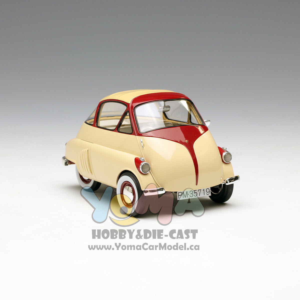 Schuco 1:18 Iso Isetta Beige/Red 450008700