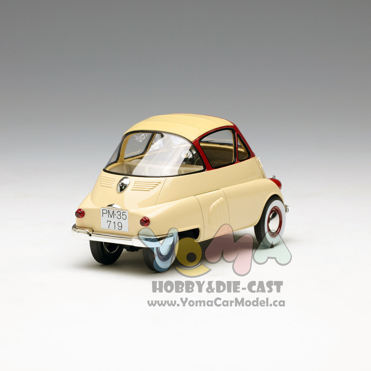 Schuco 1:18 Iso Isetta Beige/Red 450008700