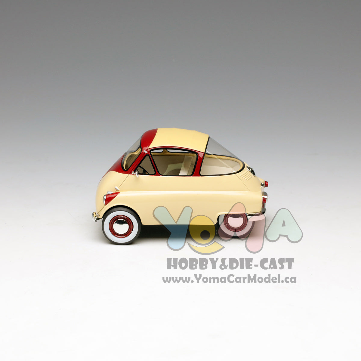 Schuco 1:18 Iso Isetta Beige/Red 450008700