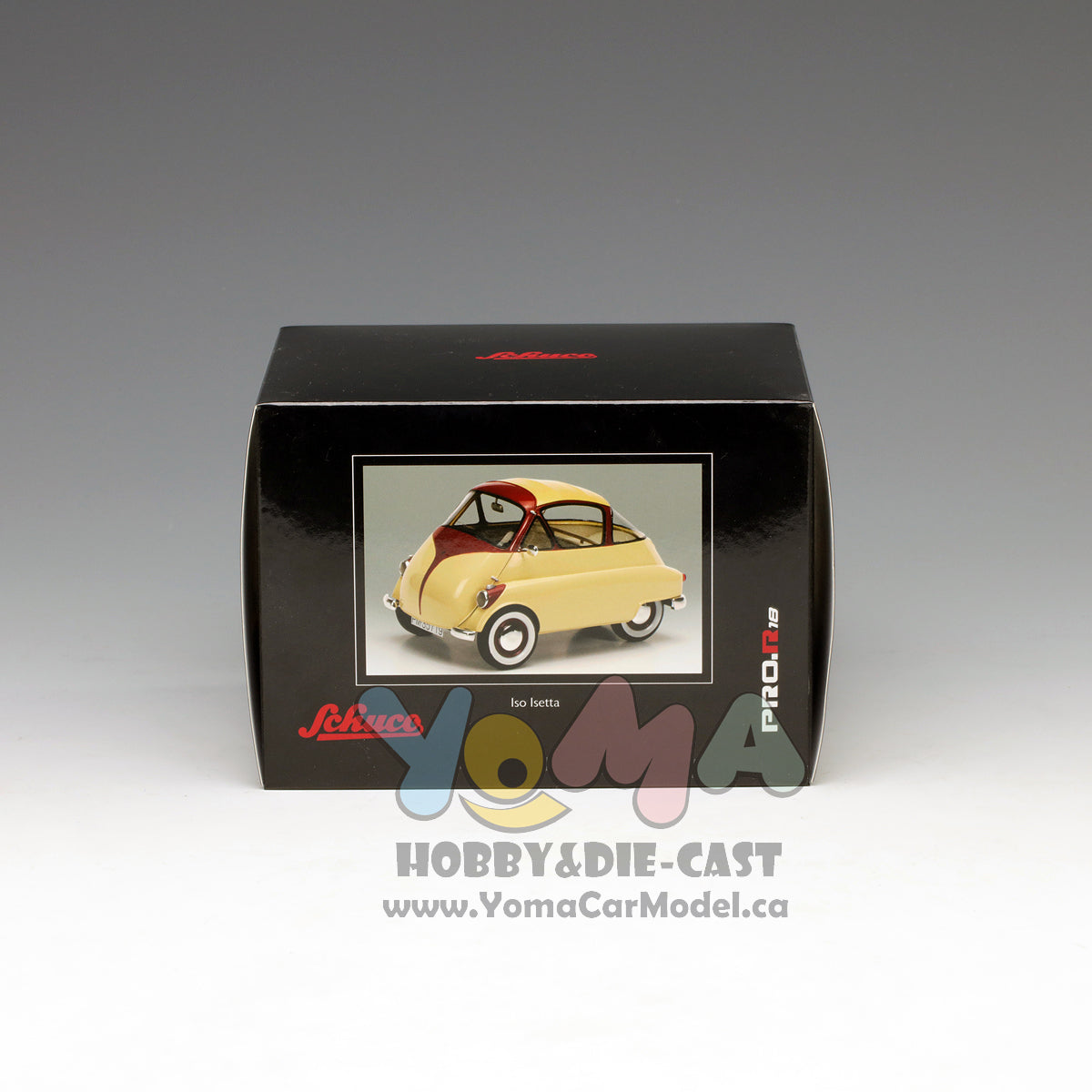 Schuco 1:18 Iso Isetta Beige/Red 450008700