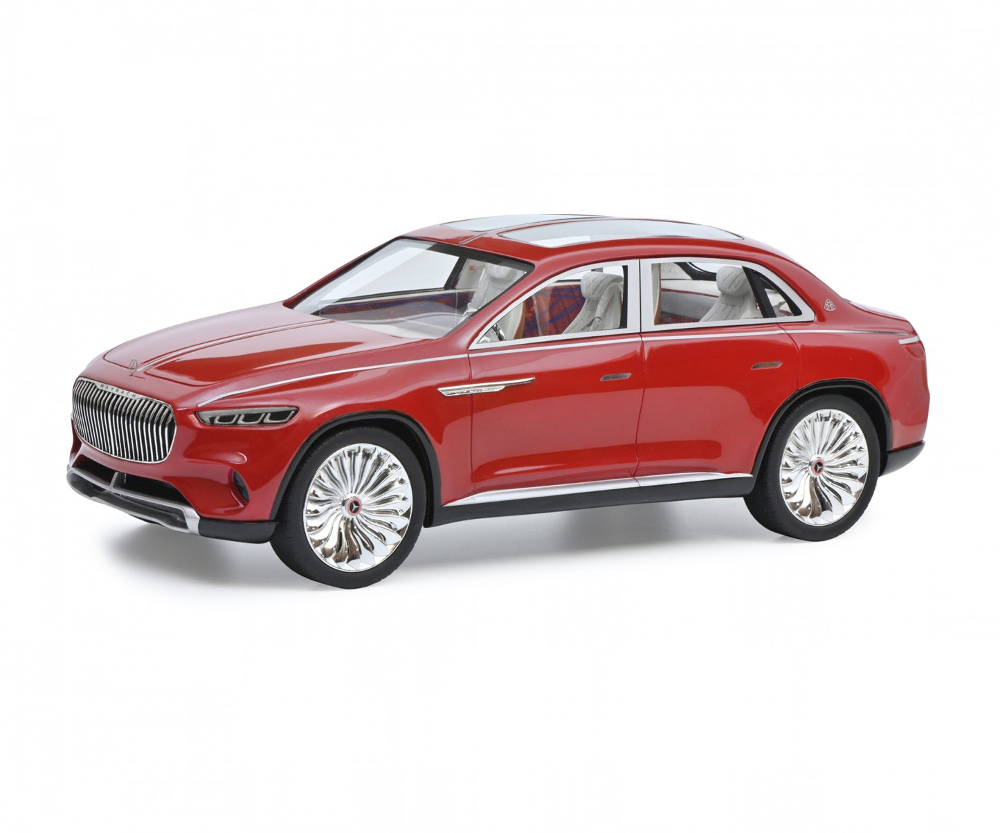 Schuco 1:18 Mercedes-Benz Maybach Ultimate Luxury Red 450018400