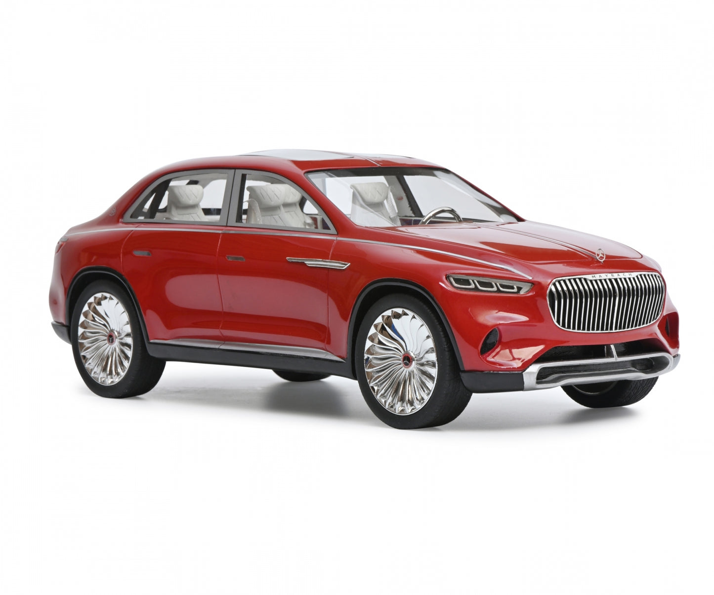 Schuco 1:18 Mercedes-Benz Maybach Ultimate Luxury Red 450018400