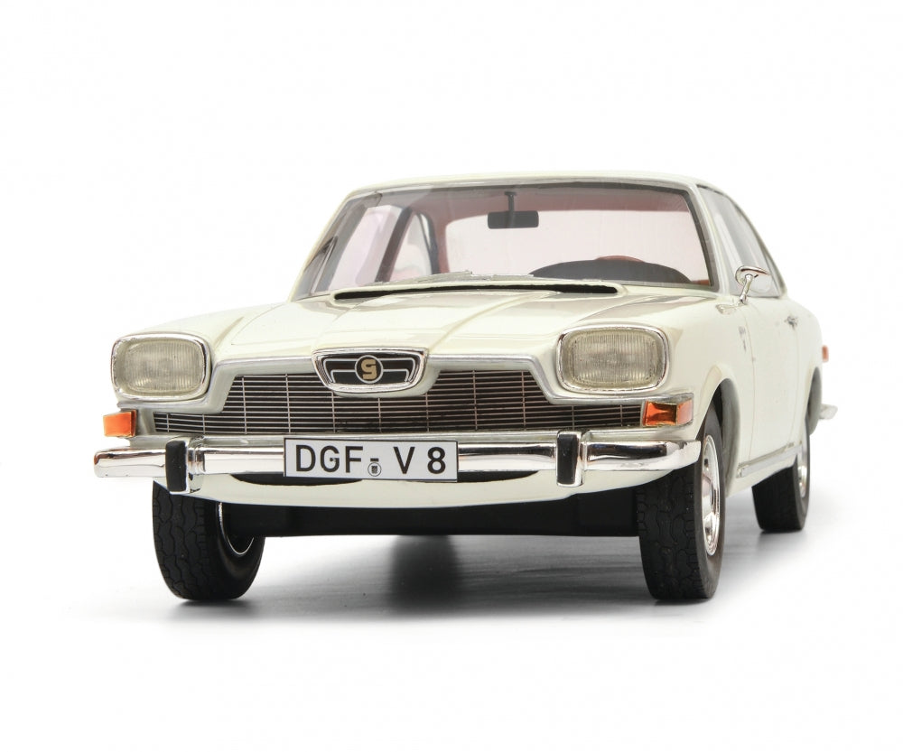Schuco 1:18 BMW Glas 2600 V8 1966 white 450020700