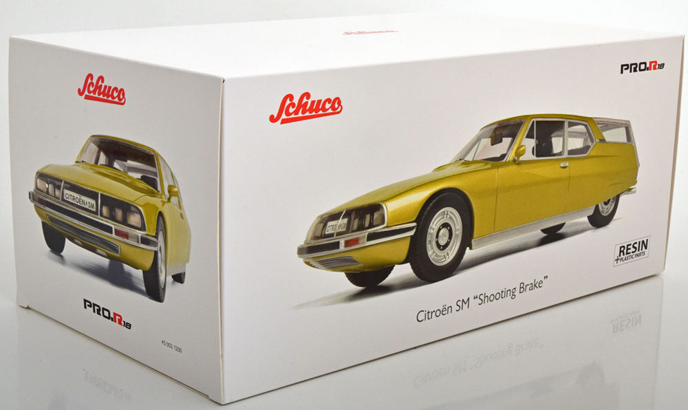 Schuco 1:18 Citroen SM Shooting Brake gold metallic 450021200