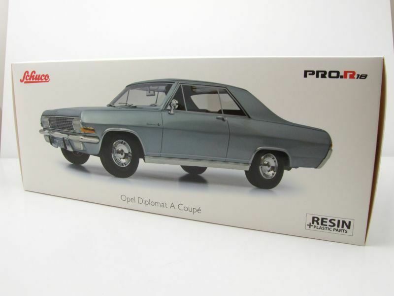 Schuco 1:18 Opel Diplomat A Silver 450021900