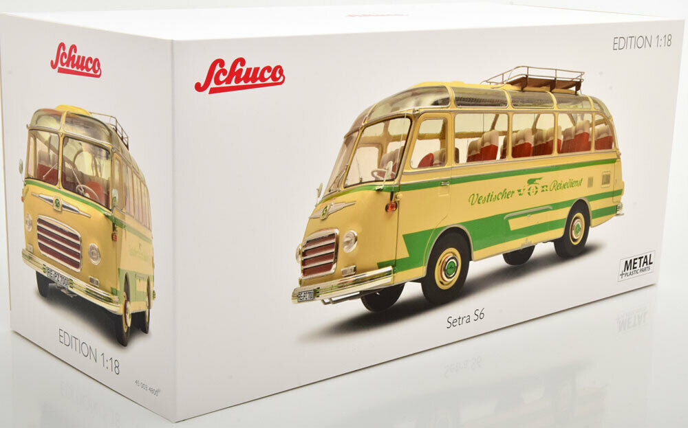 Schuco 1:18 Setra S6 bus Vestischer Reisedienst 450034800