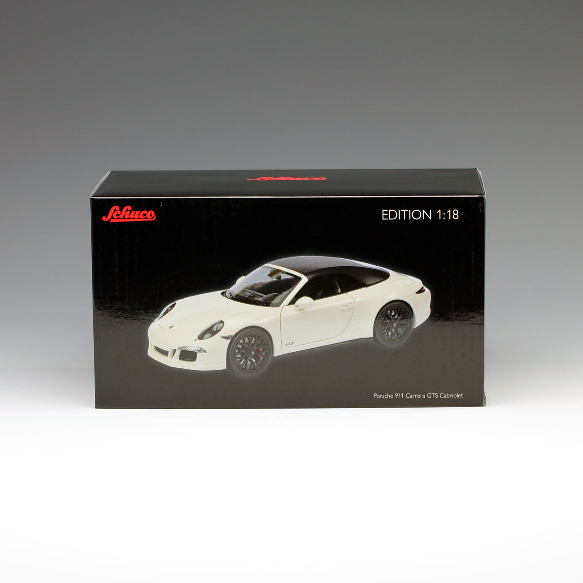 Schuco 1:18 Porsche 911 Carrera GTS Cabriolet White 450039500