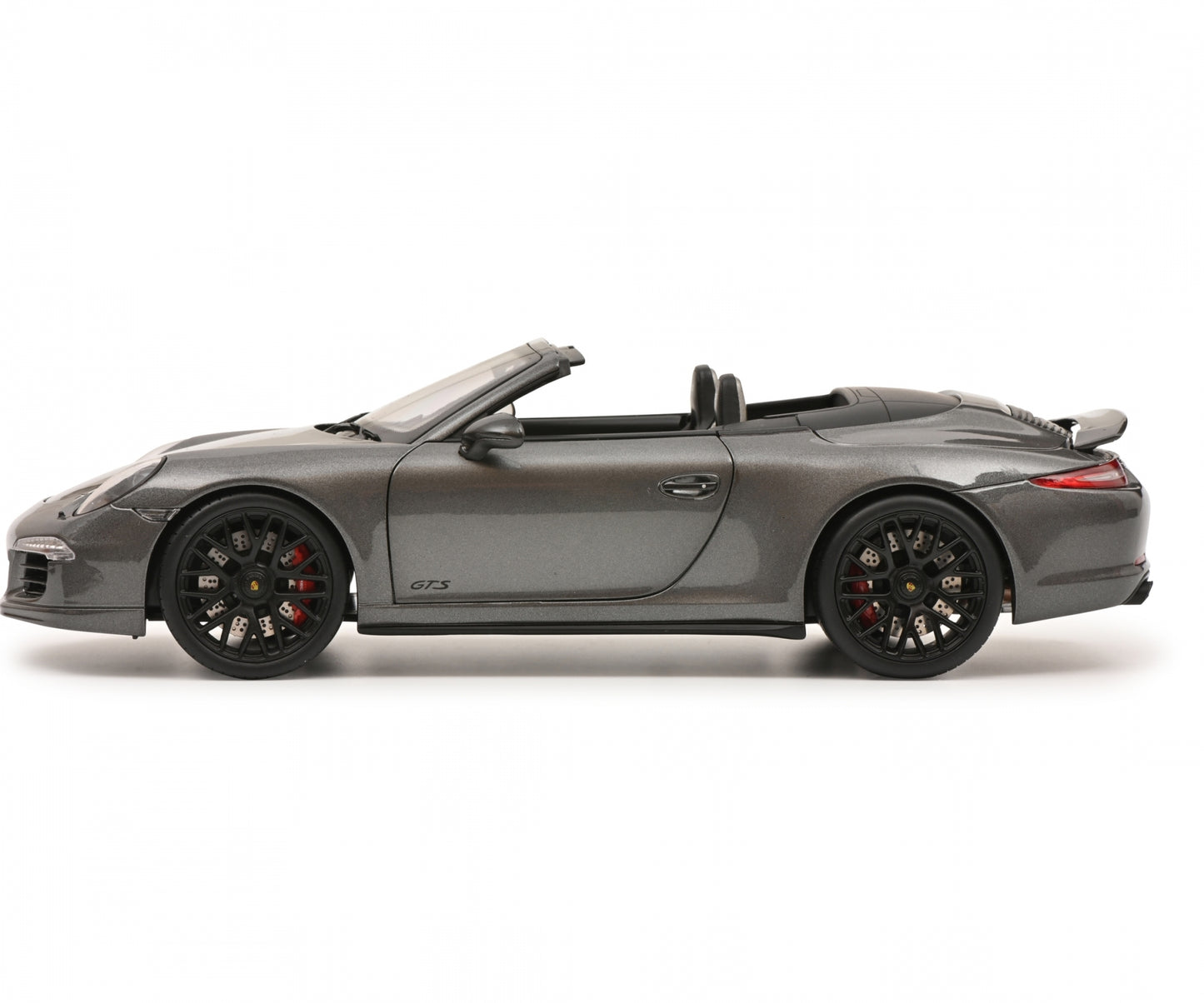 Schuco 1:18 Porsche 911 991 Carrera GTS Cabriolet Grey 450039800