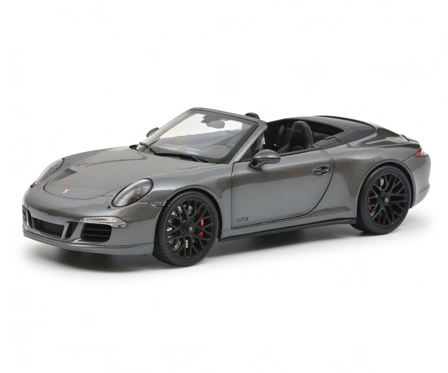 Schuco 1:18 Porsche 911 991 Carrera GTS Cabriolet Grey 450039800