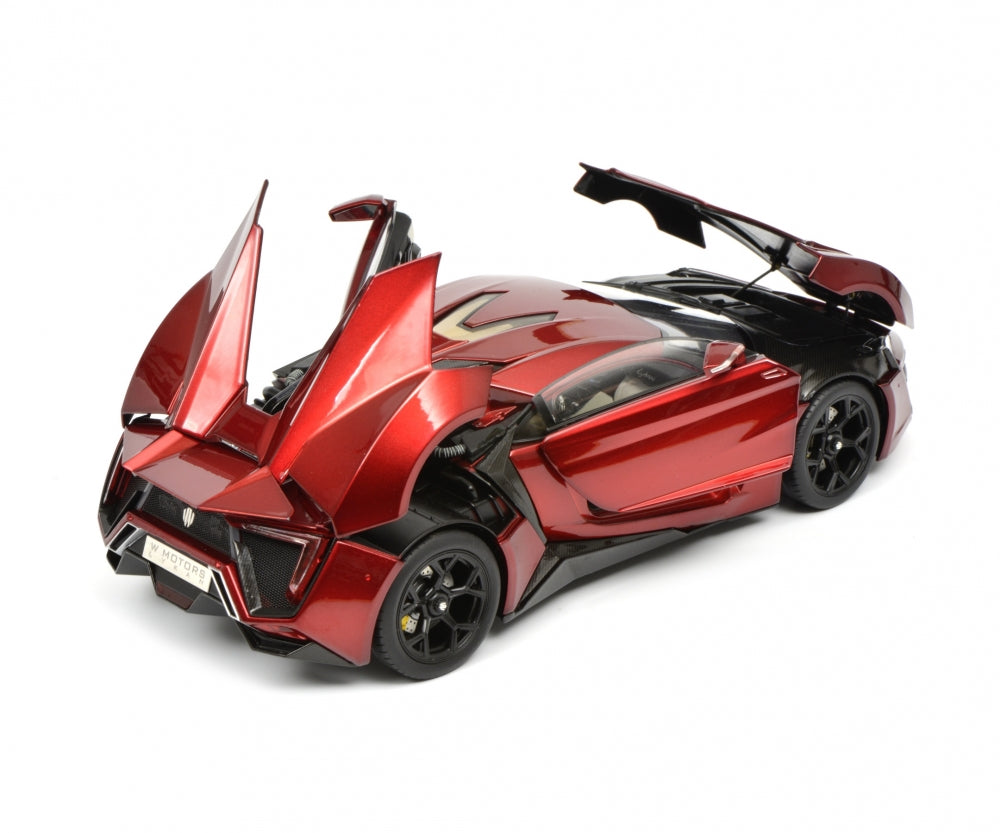 Schuco 1:18 W Motor Fenyr Supersport after Lykan red 450042500
