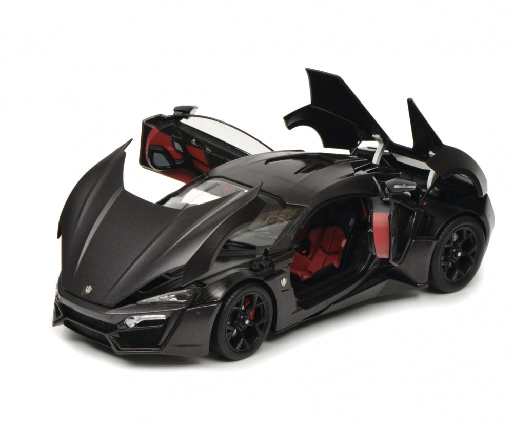 Schuco 1/18 W Motor Fenyr Supersport after Lykan grey 450042700