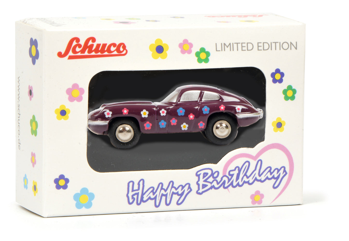 Schuco 1:90 Piccolo Jaguar E-Type Coupe Happy Birthday 2020 450168200