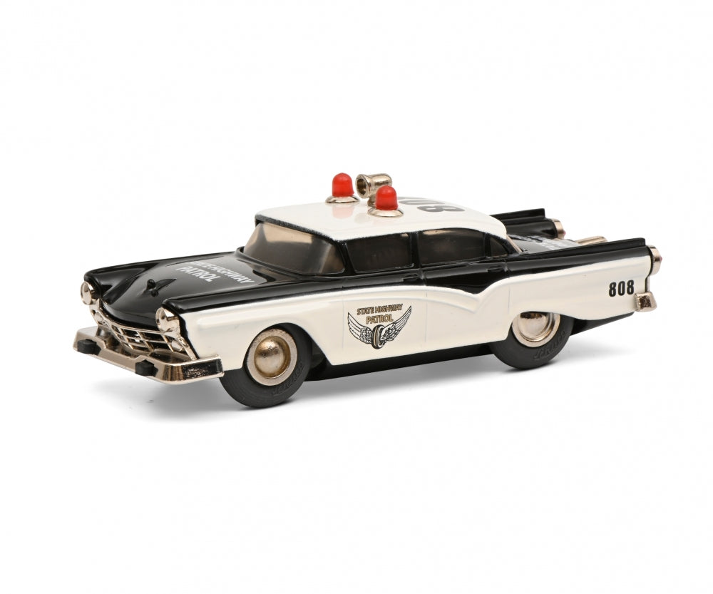 Schuco Micro Ford Fairlane Highway Police clockwork car 450176000