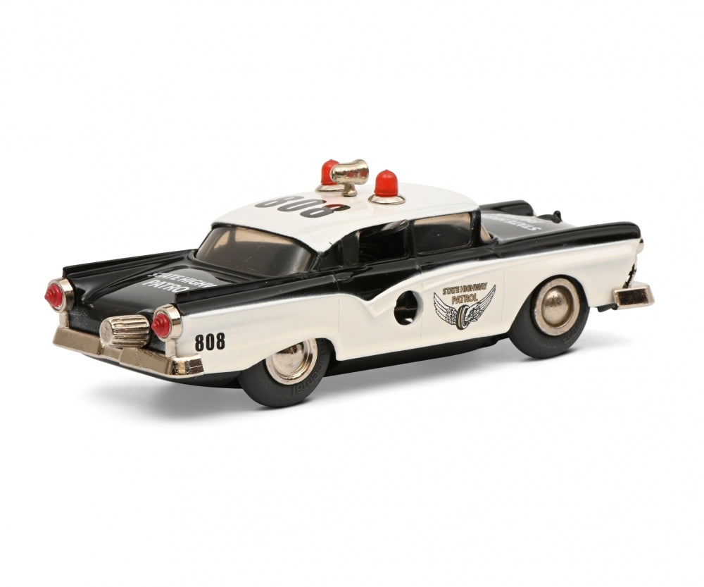 Schuco Micro Ford Fairlane Highway Police clockwork car 450176000