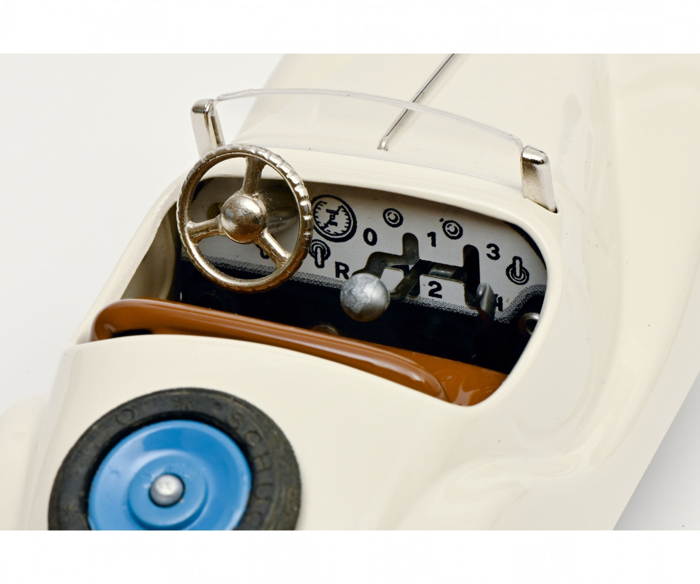 Schuco Examico 4001 pearlwhite/blue 450186500