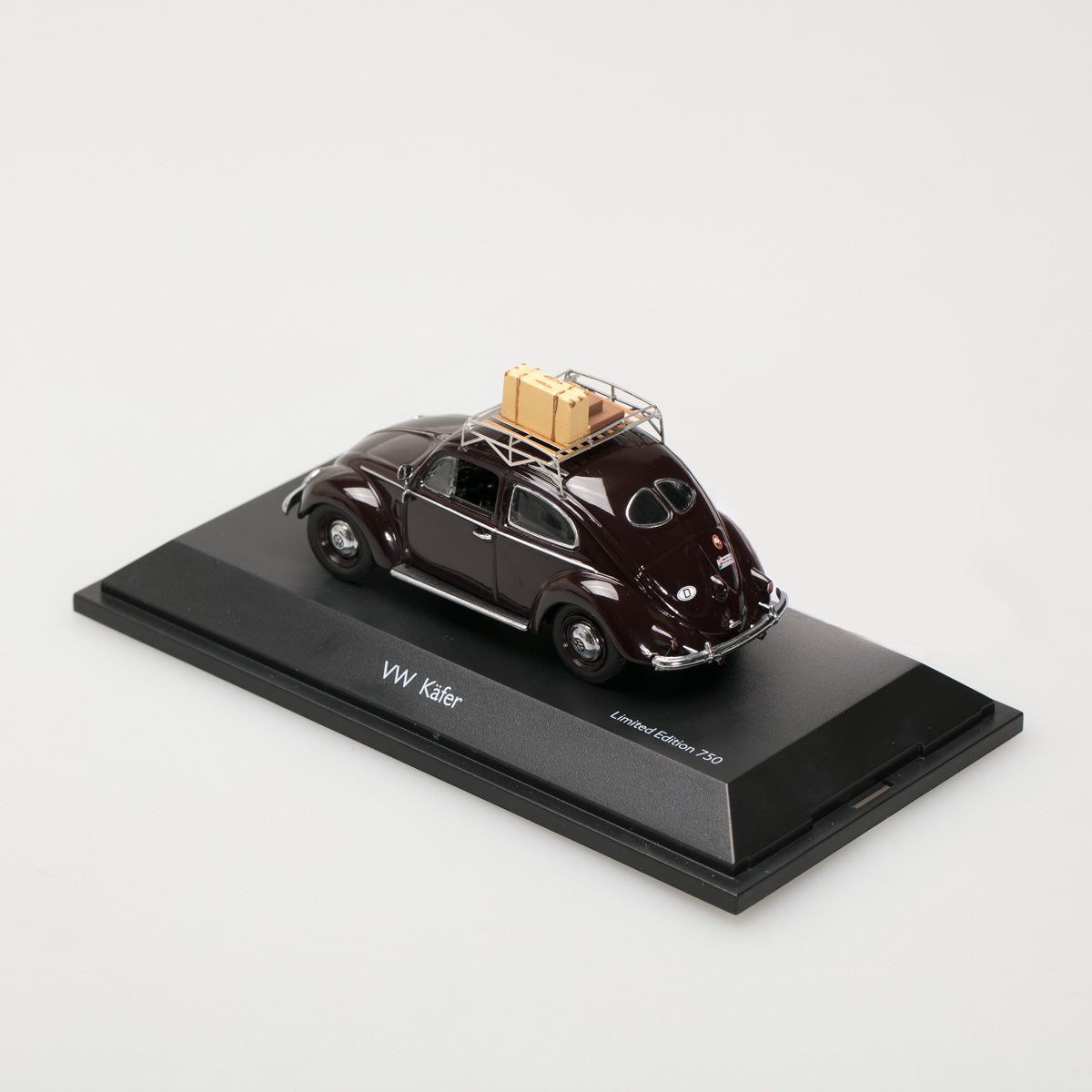 Schuco 1:43 Volkswagen beetle wine red 450256800