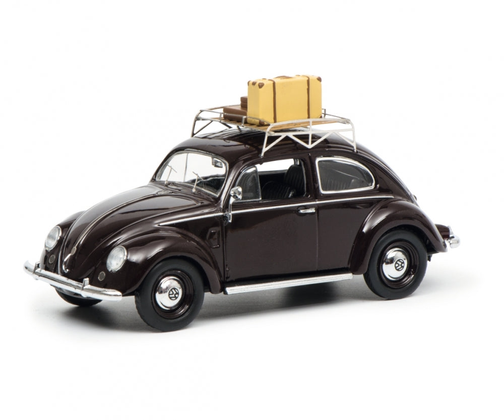 Schuco 1:43 Volkswagen beetle wine red 450256800