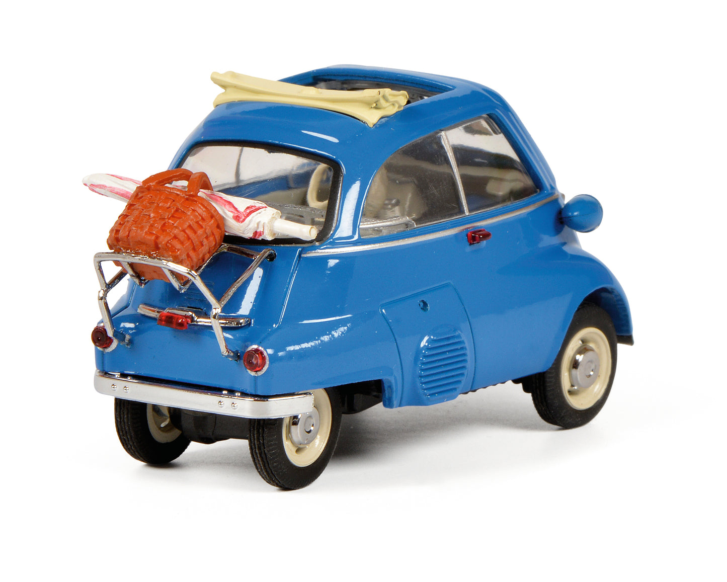 Schuco 1:43 BMW Isetta Picnic with Umbrella and Basket 450270000
