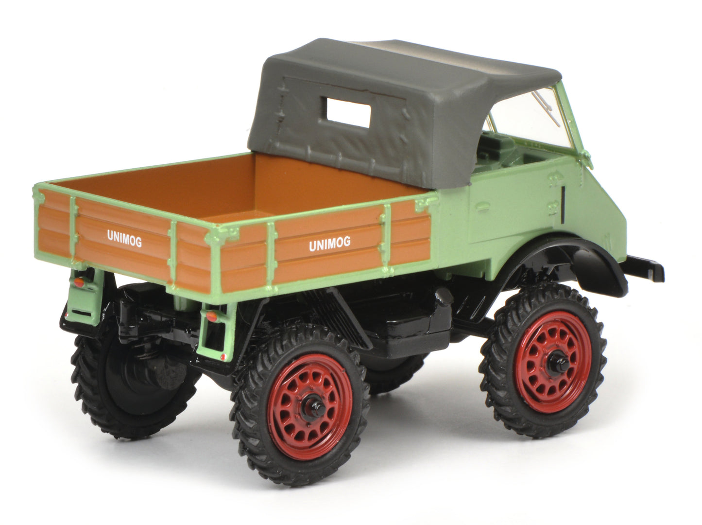 Schuco 1/43 Mercedes-Benz Unimog U 401 light green 450313200
