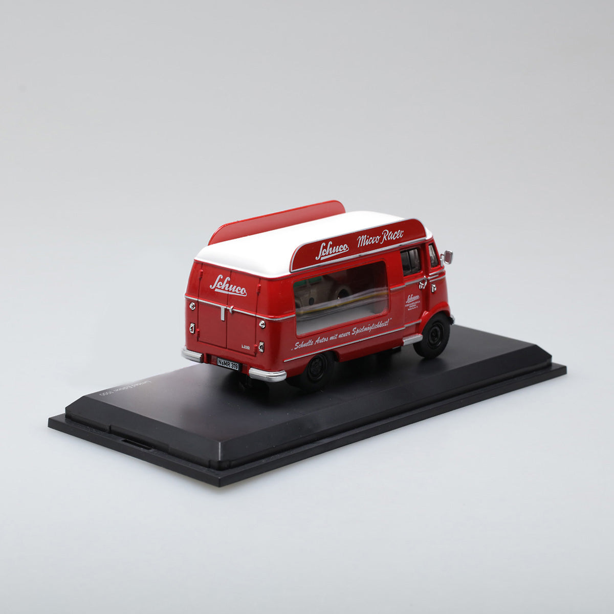Schuco 1:43 Mercedes Benz L319 promotion car Schuco Micro Racer with Piccolo Volkswagen Beetle 450335400