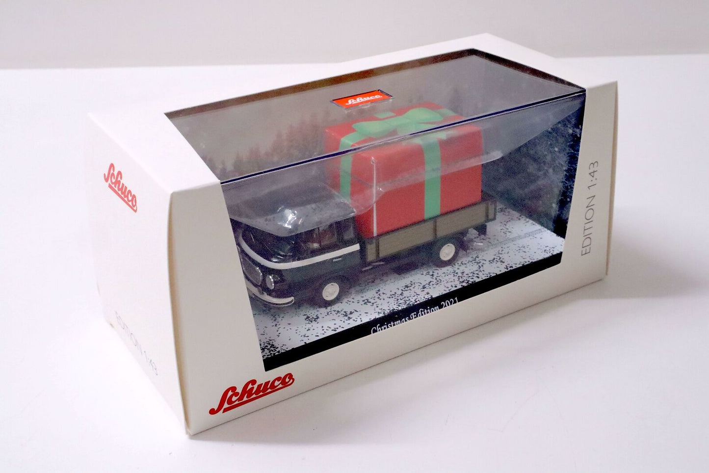 Schuco 1:43 Barkas B1000 XMAS 2021 Motorcycle 450367400