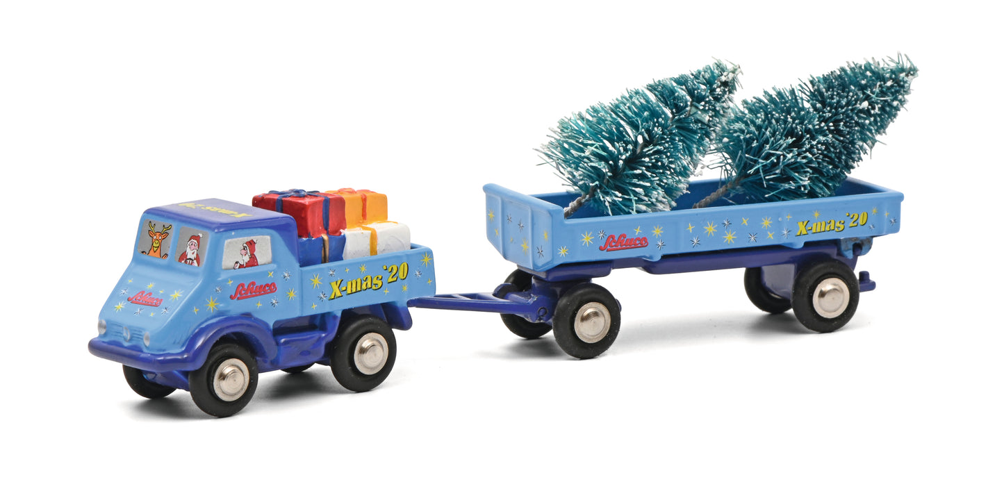 Schuco Piccolo Mercedes Benz Unimog 401 Christmas 2020 450527700