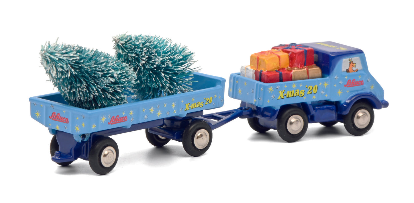 Schuco Piccolo Mercedes Benz Unimog 401 Christmas 2020 450527700