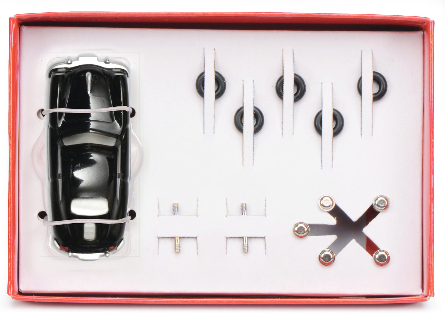 Schuco 1:90 The small sports car mechanic Porsche 356 Coupe Piccolo construction kit 450559800
