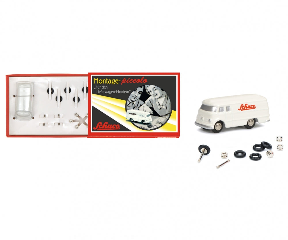 Schuco 1:90 MHI The small delivery van fitter Mercedes-Benz L319 Piccolo construction kit Limited 1000 450560400