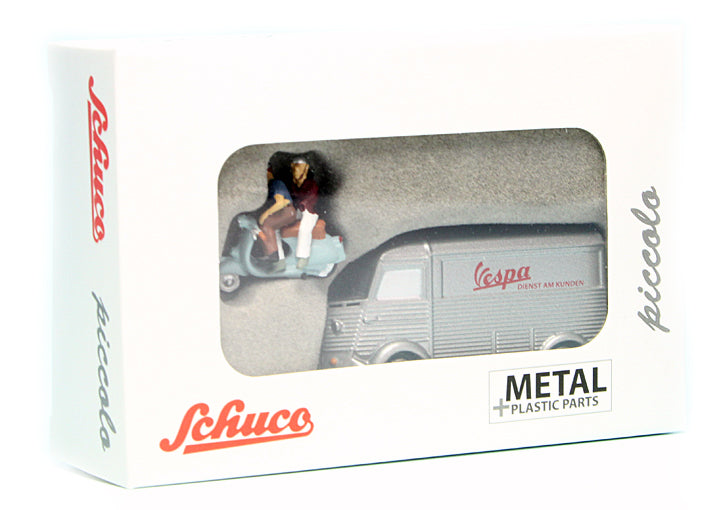 Schuco 1:90 Piccolo Citroen HY VESPA 450592900