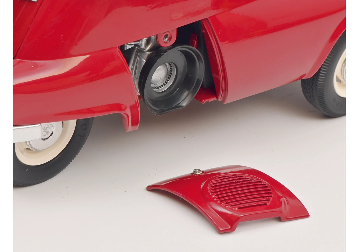 Schuco 1:12 BMW Isetta Exprot red/white 450672000