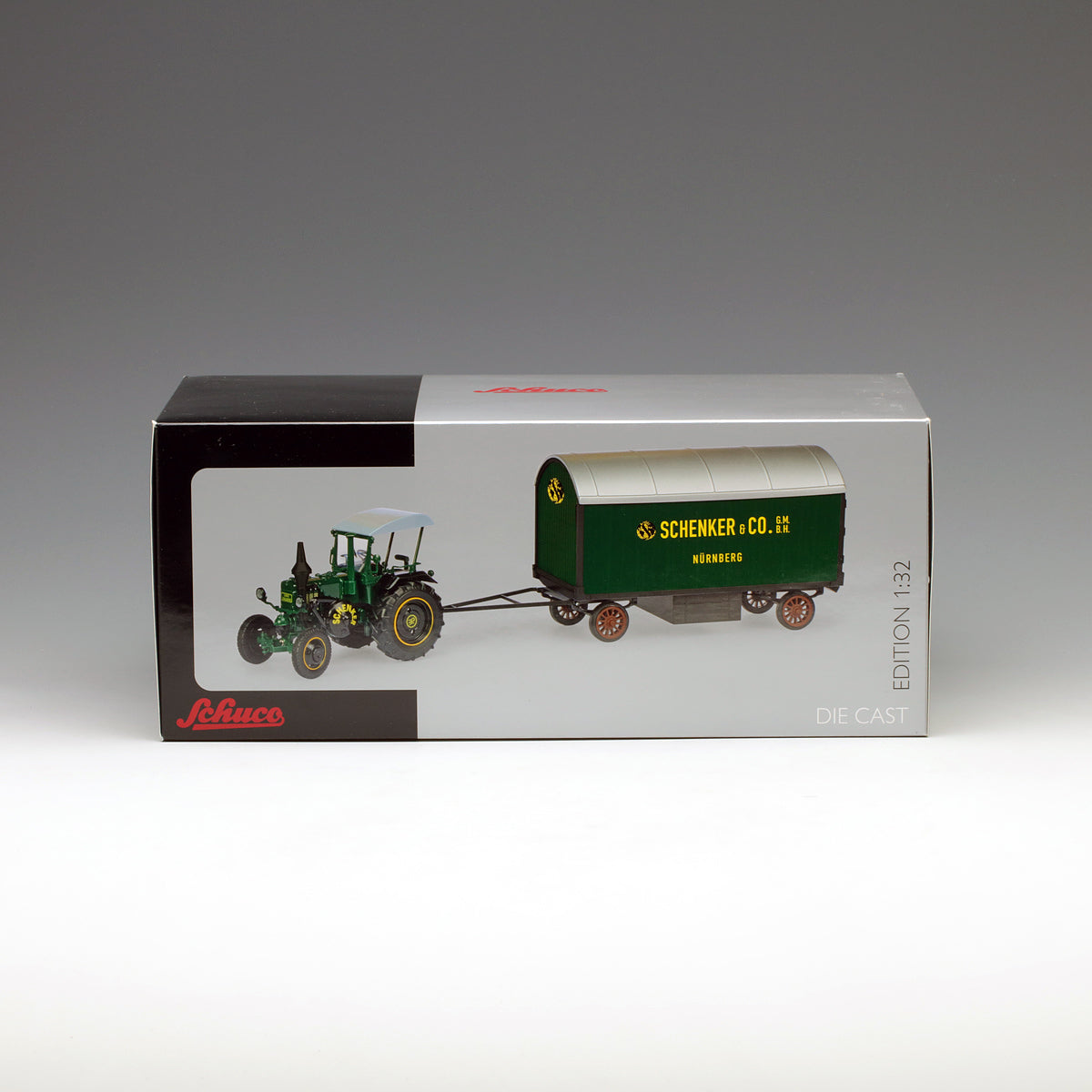 Schuco 1:32 Lanz Bulldog D9506 Tractor with Trailer Schenker & Co. Nurnberg 450769700