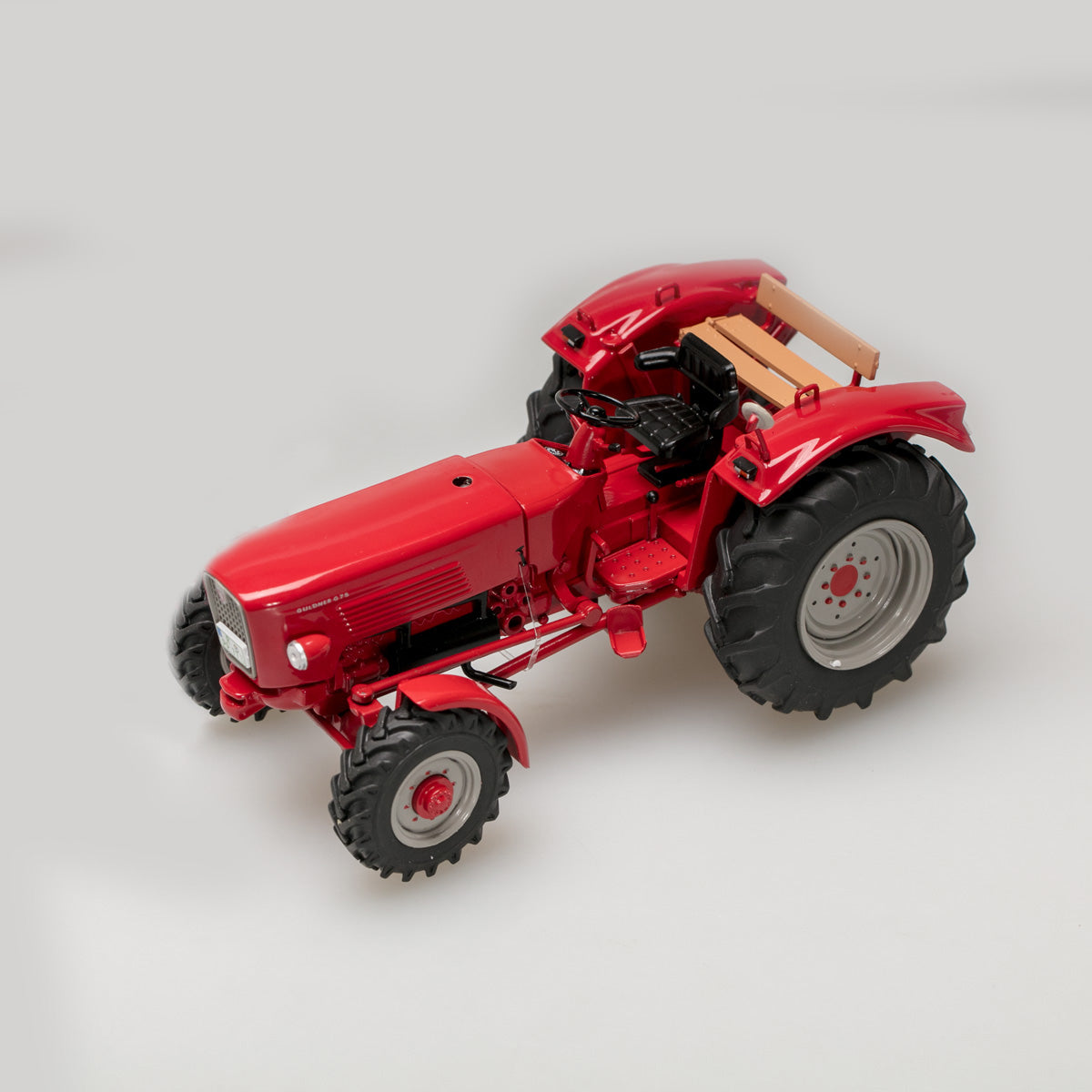 Schuco 1:32 Gueldner G75 A with trailer and balcony 450778500