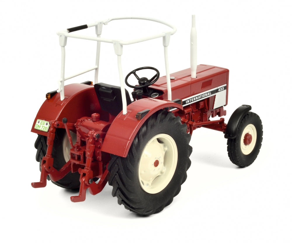 Schuco 1:32 International 433 with safety bar red tractor 450779300