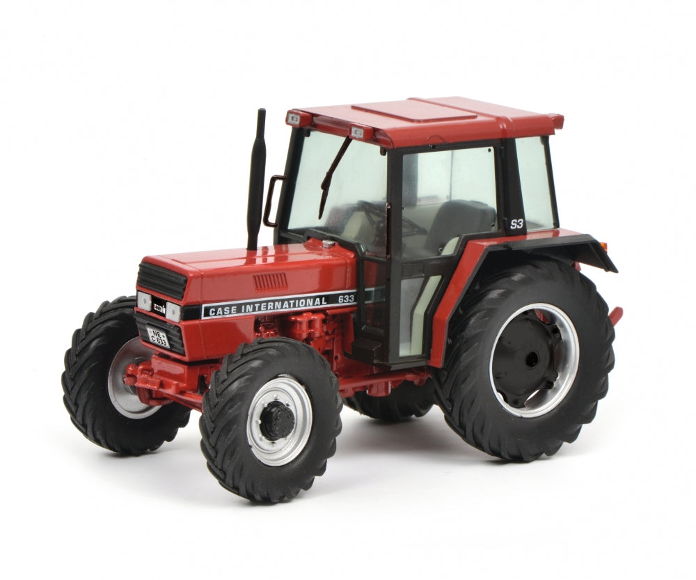 Schuco 1/32 Case International 633 with cabin red tractor 450779400