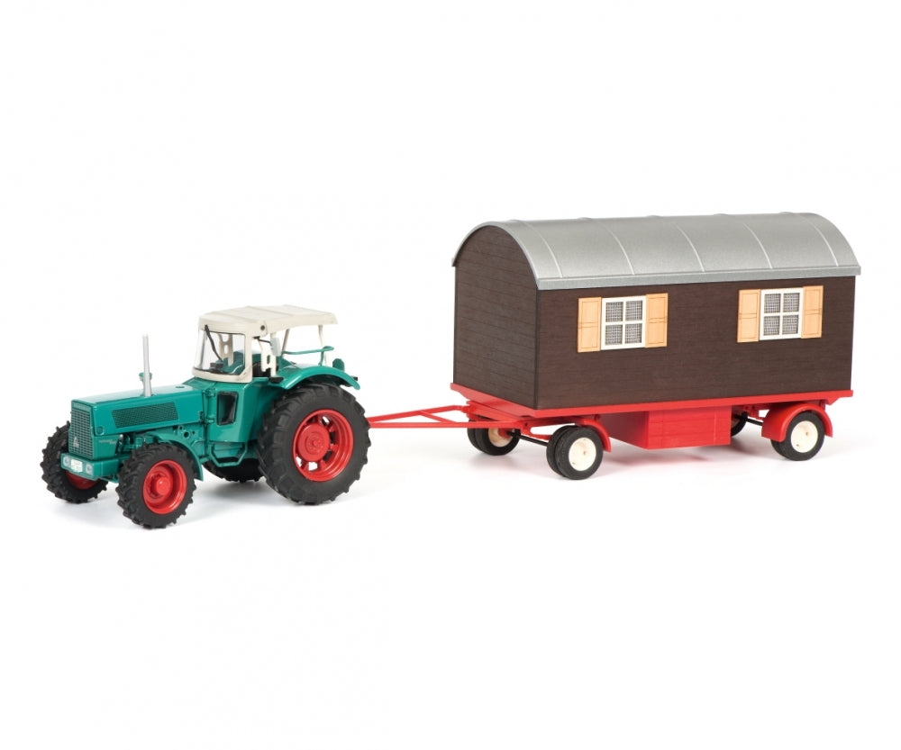 Schuco 1:32 Hanomag Robust with trailer 450780300