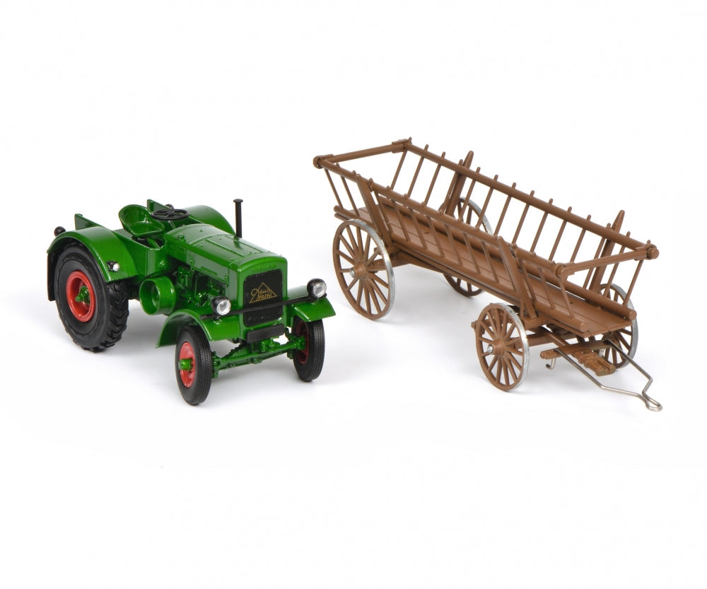 Schuco 1:32 Deutz F3 universal tractor with hay trailer 450782000