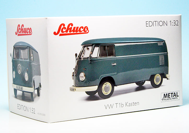 Schuco 1:32 Volkswagen T1 box van blue 450785000