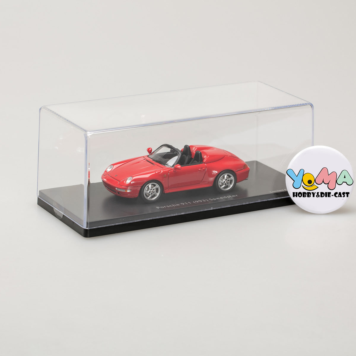 Schuco 1:43 Porsche 911 Speedster Red 450887800