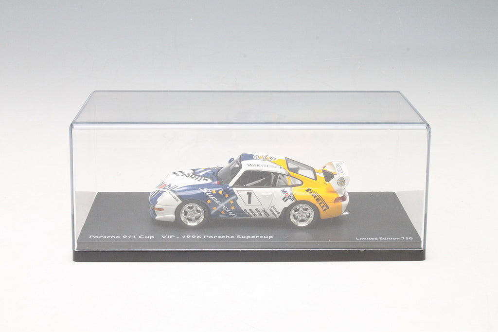Schuco 1:43 Porsche 911 (993) Cup VIP #1 Porsche Supercup 1996 450888200