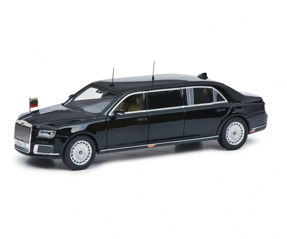 Schuco 1:43 Aurus Senat black President Car 450910000